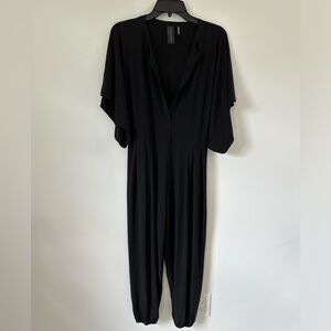 Norma Kamali Black Jumpsuit